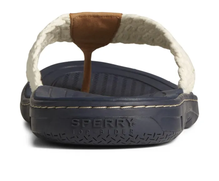 Men Sperry X Brooks Brothers Baitfish Flip Flop White Sperry Sandals Men Sperry X Brooks Brothers Baitfish Flip Flop White Sperry Sandals