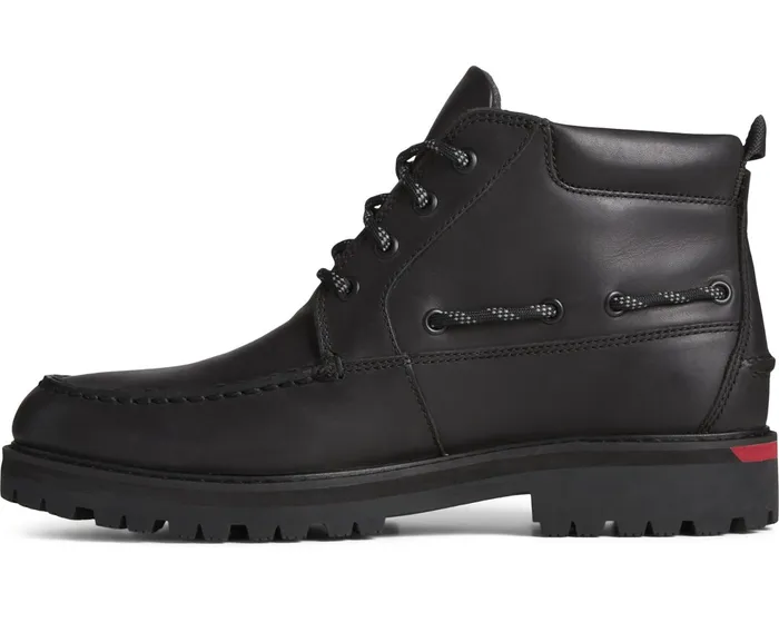 Men Sperry X Herschel Authentic Original Lug Chukka Black Sperry Boots Men Sperry X Herschel Authentic Original Lug Chukka Black Sperry Boots
