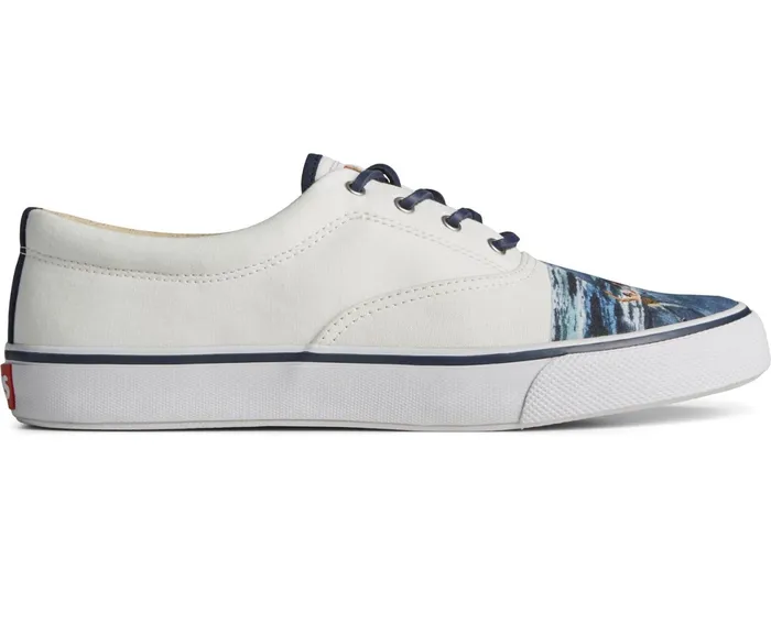 Men Sperry X JAWS Striper II CVO Sneaker White Sperry Sneakers