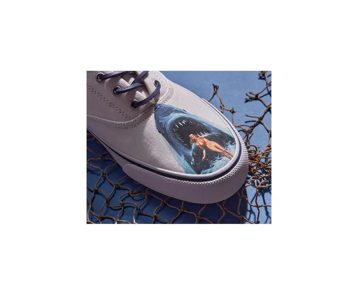 Men Sperry X JAWS Striper II CVO Sneaker White Sperry Sneakers Men Sperry X JAWS Striper II CVO Sneaker White Sperry Sneakers