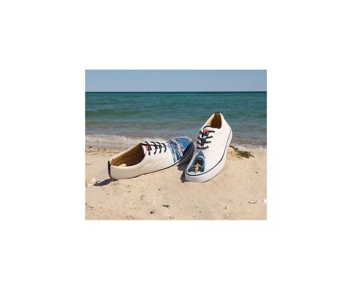 Men Sperry X JAWS Striper II CVO Sneaker White Sperry Sneakers Men Sperry X JAWS Striper II CVO Sneaker White Sperry Sneakers