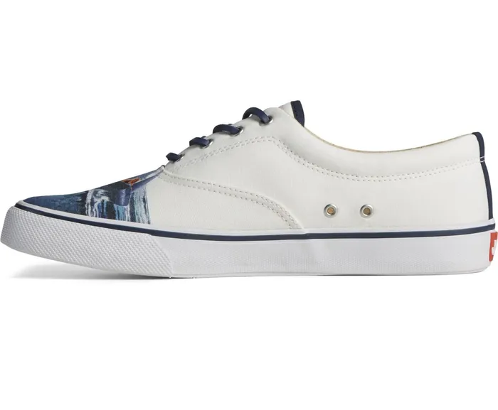 Men Sperry X JAWS Striper II CVO Sneaker White Sperry Sneakers Men Sperry X JAWS Striper II CVO Sneaker White Sperry Sneakers
