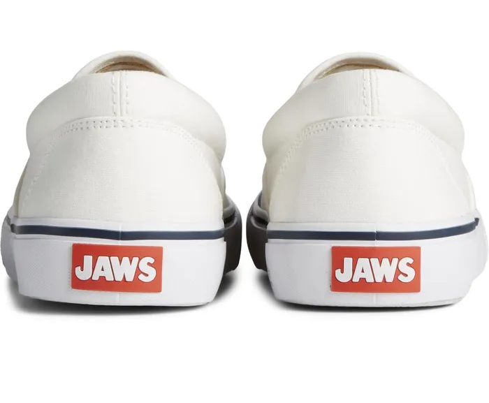 Men Sperry X JAWS Striper II Slip On Sneaker White Sperry Sneakers Men Sperry X JAWS Striper II Slip On Sneaker White Sperry Sneakers