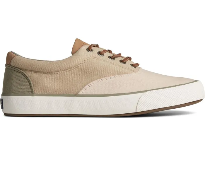 Men Striper II CVO Twill Sneaker Tan Sperry Sneakers
