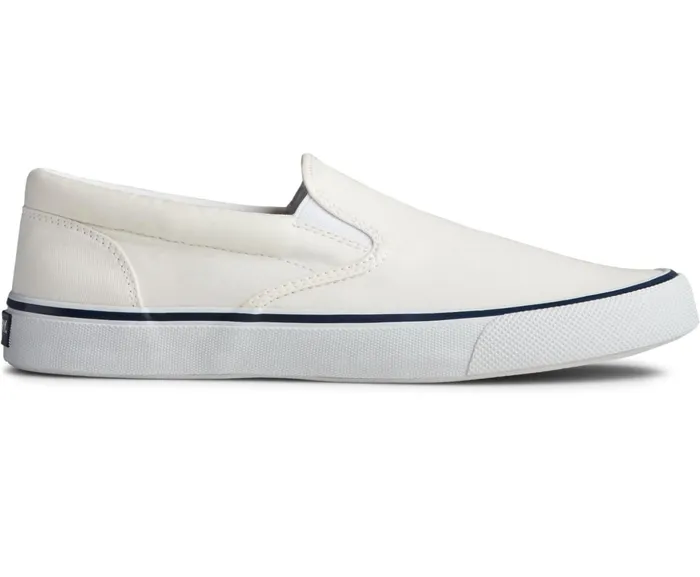 Men Striper II Slip On Sneaker White Sperry Sneakers