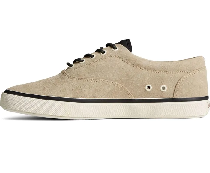 Men Striper PLUSHWAVE CVO Sneaker Khaki Sperry Sneakers Men Striper PLUSHWAVE CVO Sneaker Khaki Sperry Sneakers