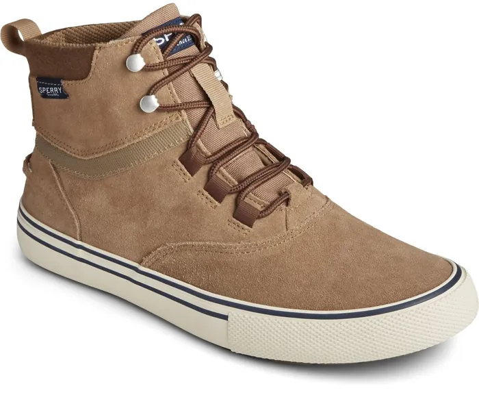 Men Striper Storm Sneaker Boot Tan Suede Sperry Boots Men Striper Storm Sneaker Boot Tan Suede Sperry Boots