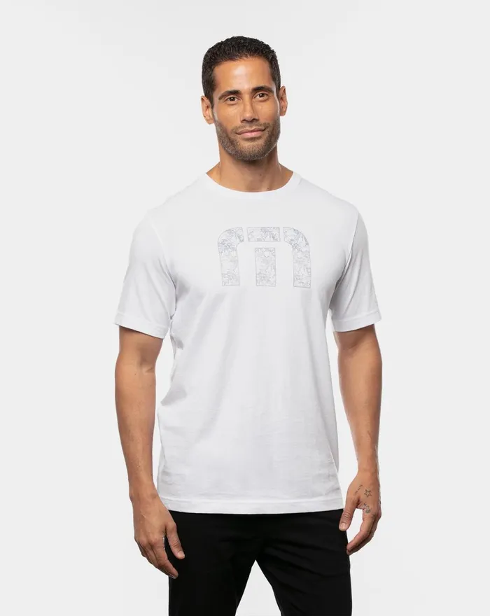 Men Tees TravisMathew BEYOND THE HORIZON White