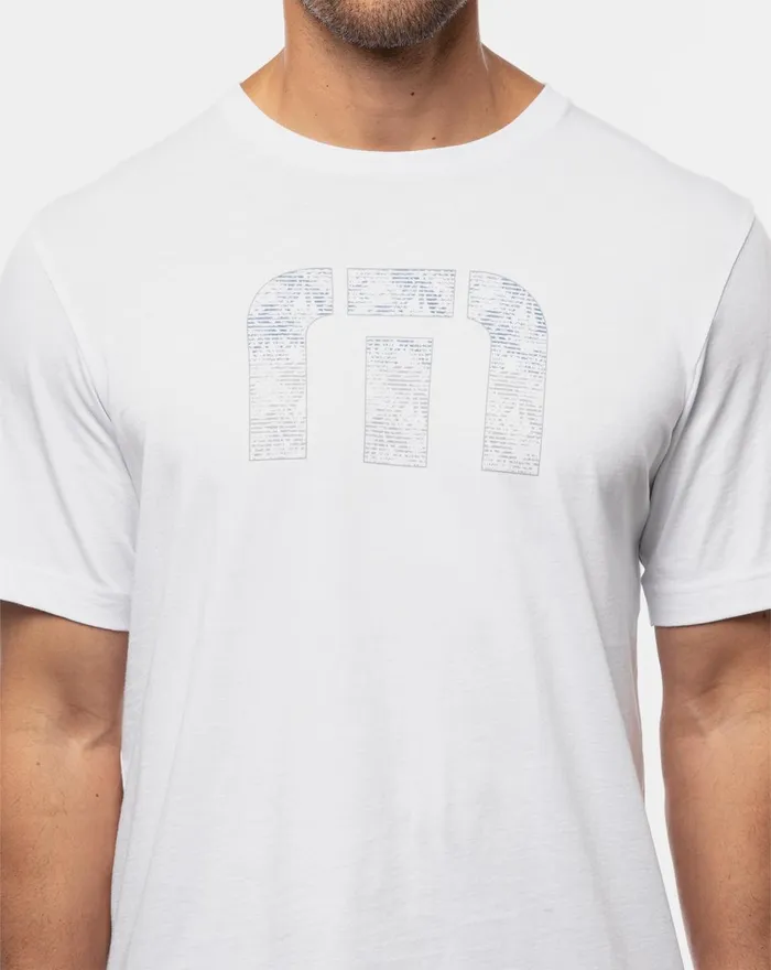 Men Tees TravisMathew BEYOND THE HORIZON White