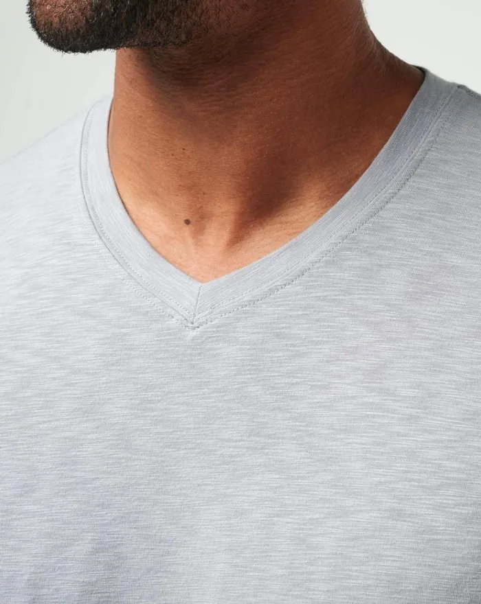 Men Tees TravisMathew CLOUD TEE Sleet