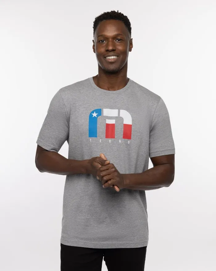 Men Tees TravisMathew EL PASO TEE Heather Grey