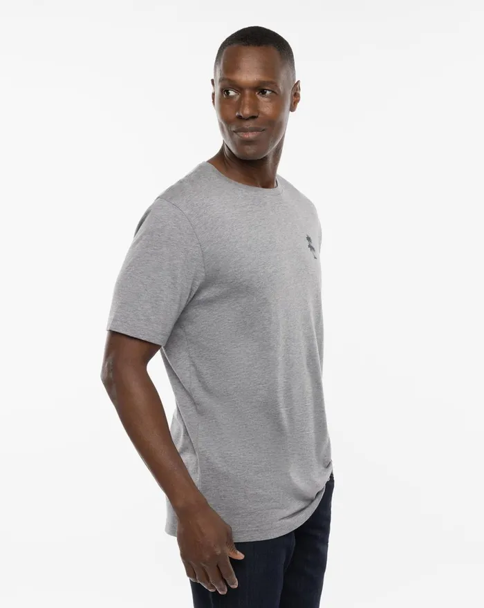 Men Tees TravisMathew GLORIOUS MORNING TEE Heather Grey Men Tees TravisMathew GLORIOUS MORNING TEE Heather Grey