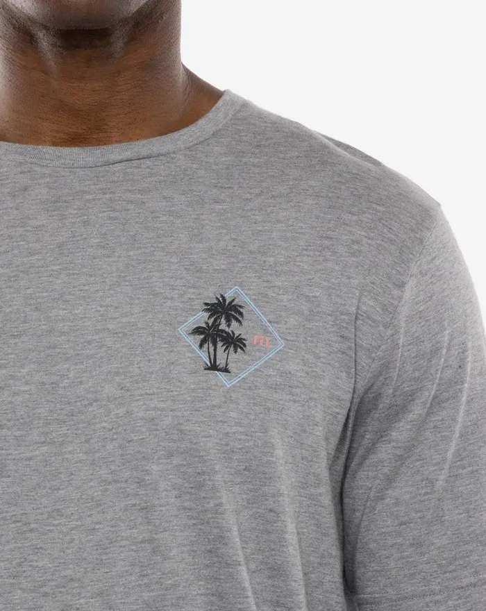 Men Tees TravisMathew GLORIOUS MORNING TEE Heather Grey Men Tees TravisMathew GLORIOUS MORNING TEE Heather Grey