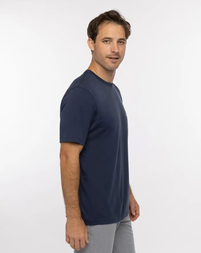 Men Tees TravisMathew HEADLAMP TEE Mood Indigo