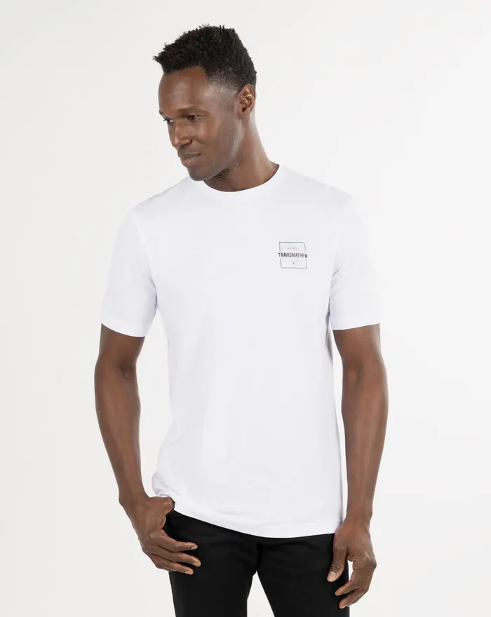 Men Tees TravisMathew NORDIC TEE White