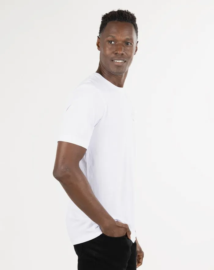 Men Tees TravisMathew NORDIC TEE White