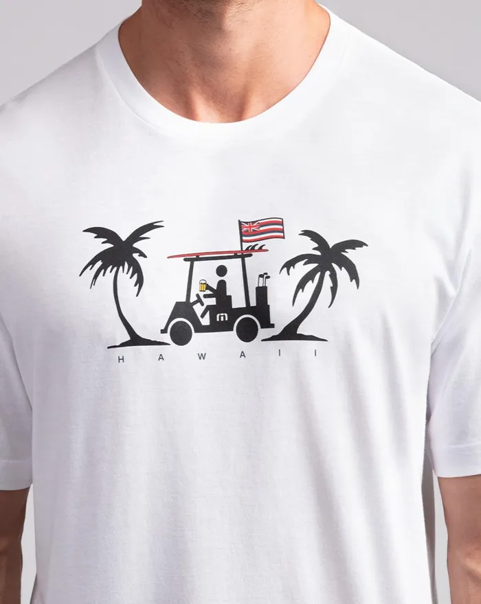 Men Tees TravisMathew PIPELINE DREAMS TEE White