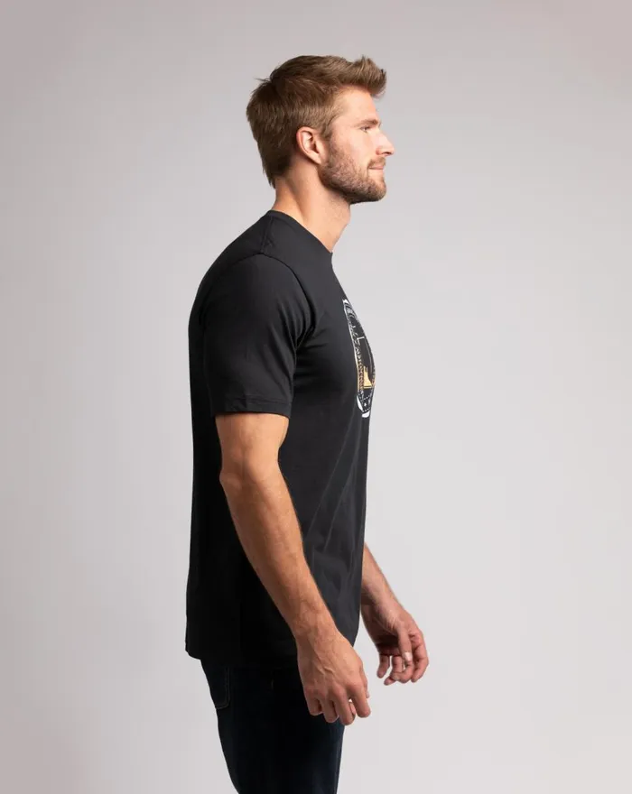 Men Tees TravisMathew SEGO LILY TEE Black