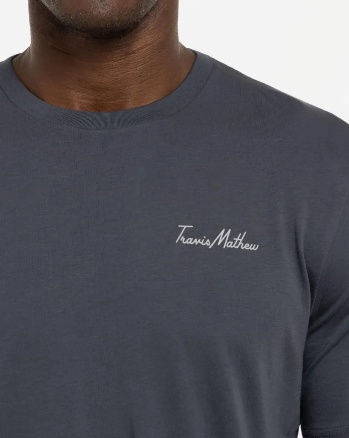 Men Tees TravisMathew SHOT GLASS TEE Blue Nights