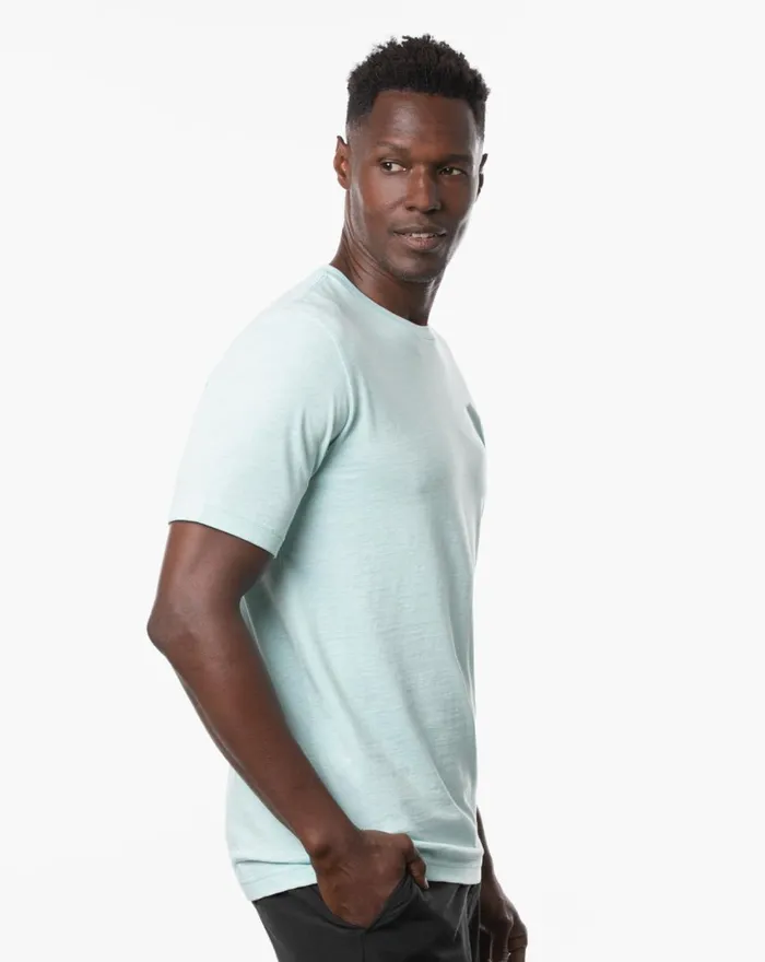 Men Tees TravisMathew SHOT GLASS TEE Heather Petit Four