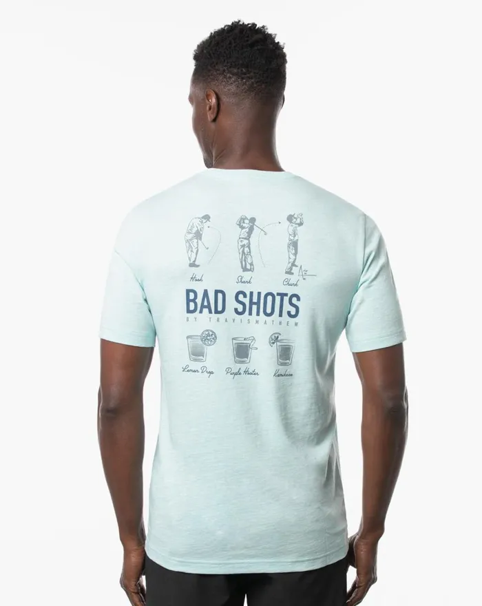 Men Tees TravisMathew SHOT GLASS TEE Heather Petit Four