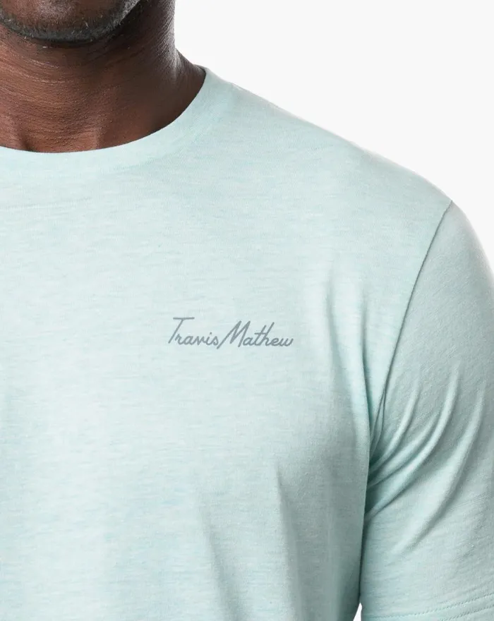 Men Tees TravisMathew SHOT GLASS TEE Heather Petit Four