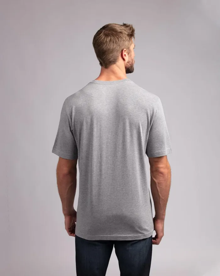 Men Tees TravisMathew THE BIG ISLE TEE Heather Grey