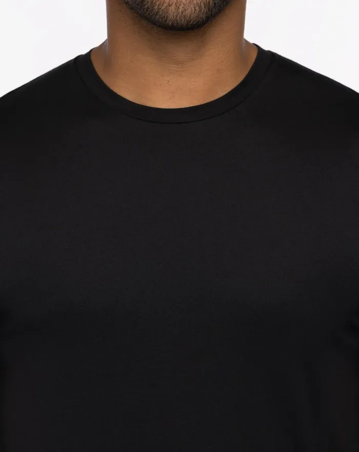 Men Tees TravisMathew THE CREW TEE Black