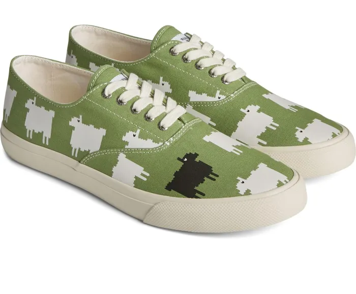 MenWomen Unisex Sperry X Warm and Wonderful Cloud CVO Sneaker Original Green Sperry Sneakers