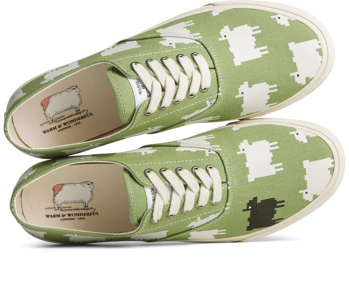 MenWomen Unisex Sperry X Warm and Wonderful Cloud CVO Sneaker Original Green Sperry Sneakers
