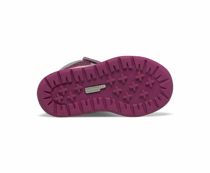 MERRELL Boots Kids Snow Storm 20 Jr Waterproof Boot Greyberry MERRELL Boots Kids Snow Storm 20 Jr Waterproof Boot Greyberry