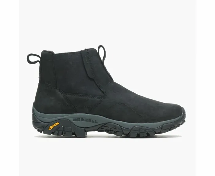 MERRELL Boots Men Moab Adventure Chelsea Polar Waterproof Black