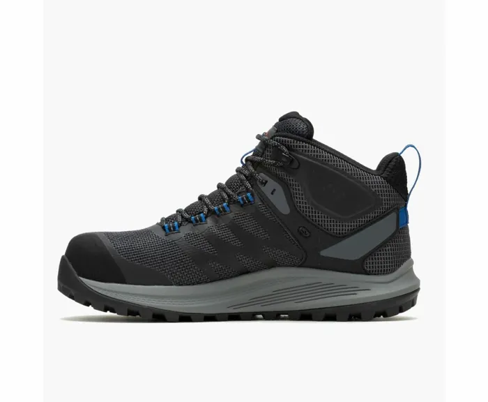 MERRELL Boots Men Nova Mid Waterproof Carbon Fiber Work Shoe Black MERRELL Boots Men Nova Mid Waterproof Carbon Fiber Work Shoe Black
