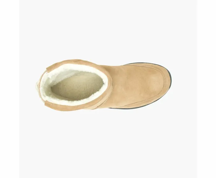 MERRELL Boots Men Winter Pull On Wide Width Camel MERRELL Boots Men Winter Pull On Wide Width Camel