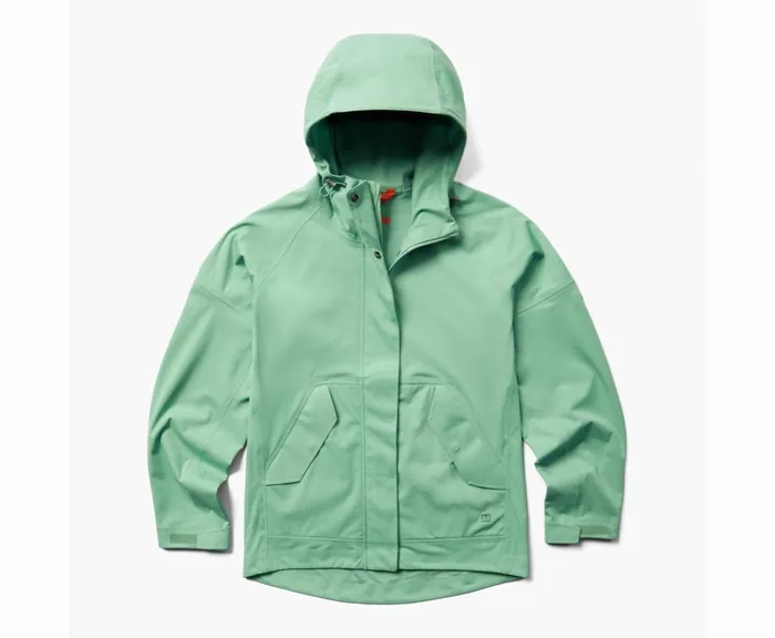 MERRELL Outerwear Women Whisper Rain Shell Jade
