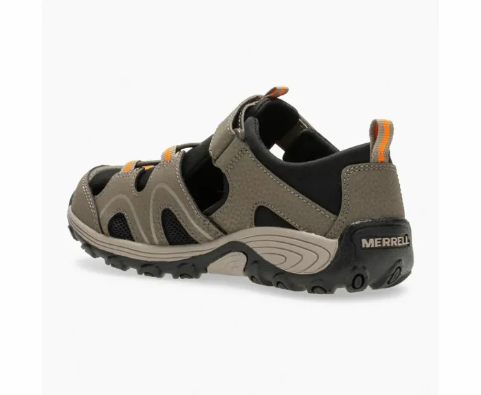 MERRELL Sandals Kids Hydro Teton Sandal Gunsmoke MERRELL Sandals Kids Hydro Teton Sandal Gunsmoke