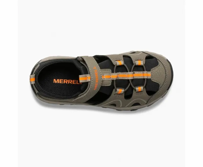 MERRELL Sandals Kids Hydro Teton Sandal Gunsmoke MERRELL Sandals Kids Hydro Teton Sandal Gunsmoke