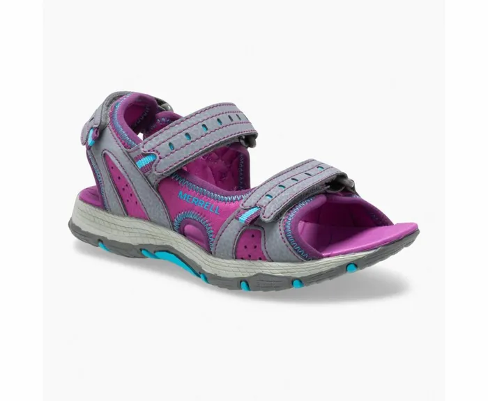 MERRELL Sandals Kids Panther Sandal 20 Grey MERRELL Sandals Kids Panther Sandal 20 Grey