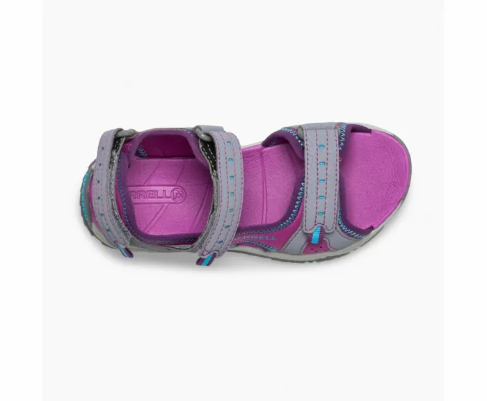 MERRELL Sandals Kids Panther Sandal 20 Grey MERRELL Sandals Kids Panther Sandal 20 Grey