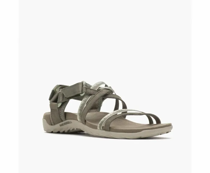 MERRELL Sandals Women Terran 3 Cush Lattice Olive MERRELL Sandals Women Terran 3 Cush Lattice Olive