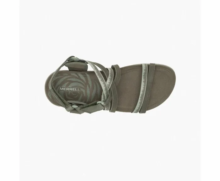 MERRELL Sandals Women Terran 3 Cush Lattice Olive MERRELL Sandals Women Terran 3 Cush Lattice Olive