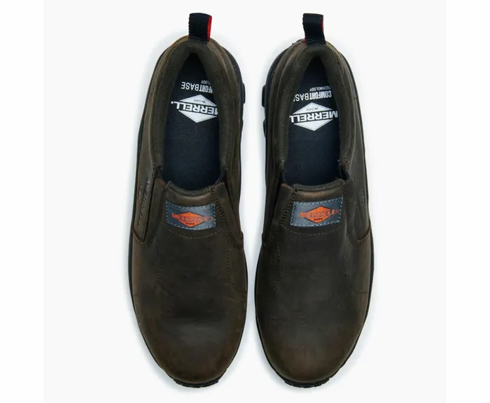 MERRELL SlipOns Men Jungle Moc Leather Comp Toe SD Work Shoe Wide Width Espresso MERRELL SlipOns Men Jungle Moc Leather Comp Toe SD Work Shoe Wide Width Espresso