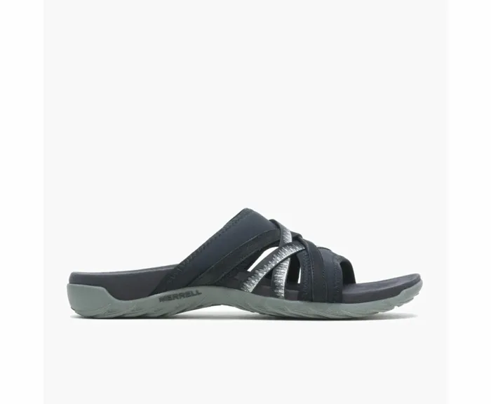 MERRELL SlipOns Women Terran 3 Cush Slide Wide Width Black