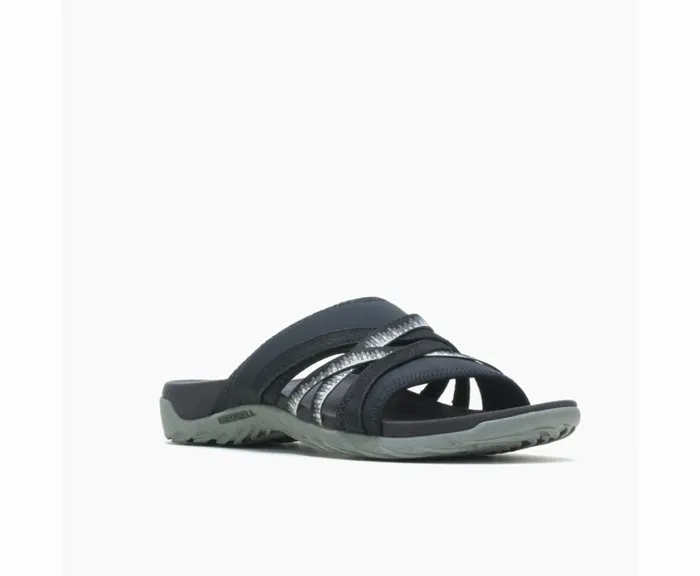 MERRELL SlipOns Women Terran 3 Cush Slide Wide Width Black MERRELL SlipOns Women Terran 3 Cush Slide Wide Width Black
