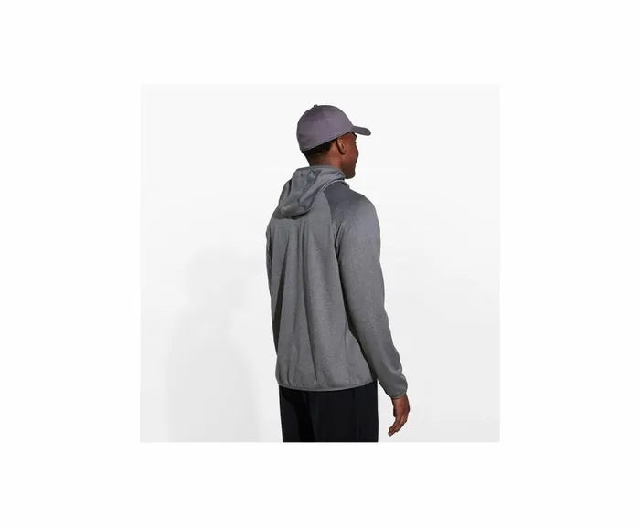 MERRELL Tops Men Geotex Full Zip Hoodie Rock Heather MERRELL Tops Men Geotex Full Zip Hoodie Rock Heather