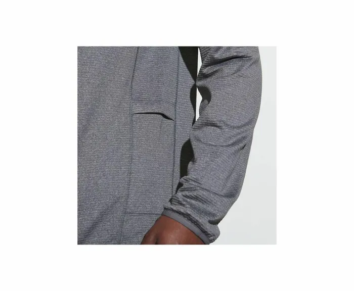 MERRELL Tops Men Geotex Full Zip Hoodie Rock Heather MERRELL Tops Men Geotex Full Zip Hoodie Rock Heather