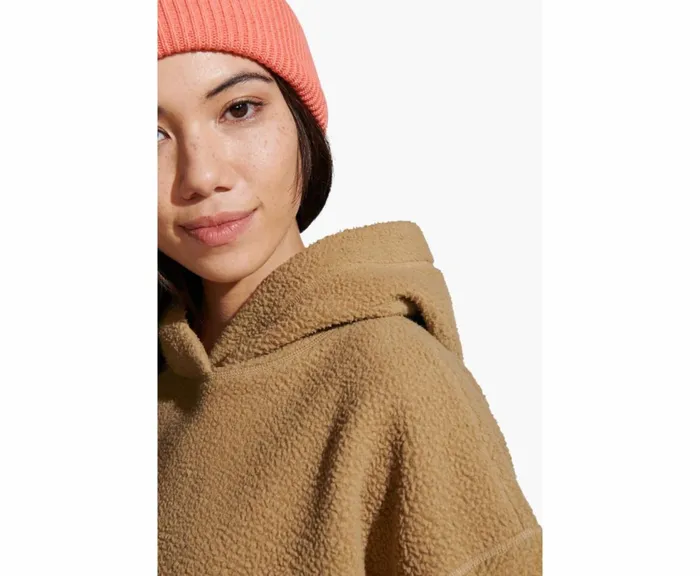 MERRELL Tops Women Sherpa Hoody Kelp MERRELL Tops Women Sherpa Hoody Kelp