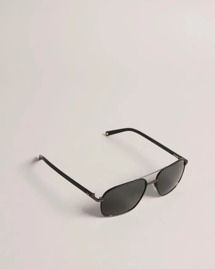 Metal Square Aviator Sunglasses Black Men Ted Baker Sunglasses Metal Square Aviator Sunglasses Black Men Ted Baker Sunglasses