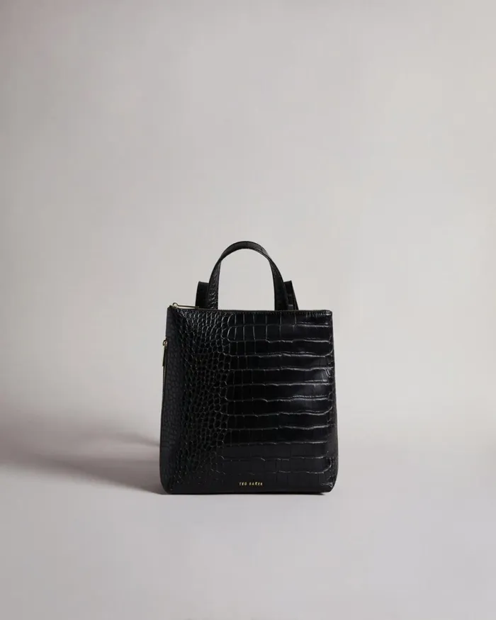 Mockcroc PU Backpack Black Women Ted Baker Bags Mockcroc PU Backpack Black Women Ted Baker Bags