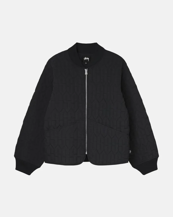 Outerwear Men Stussy S QUILTED LINER JACKET Black